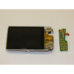 Sony Cyber-shot DSC-W690 Кнопки навигации Замена печатной платы